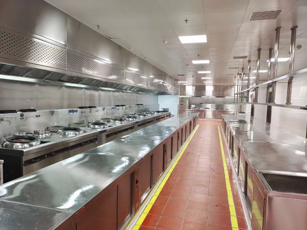 某酒店商用廚具現場展示